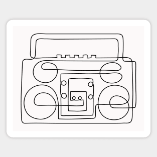 Boombox Magnet